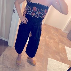 American Eagle strapless jumpsuit